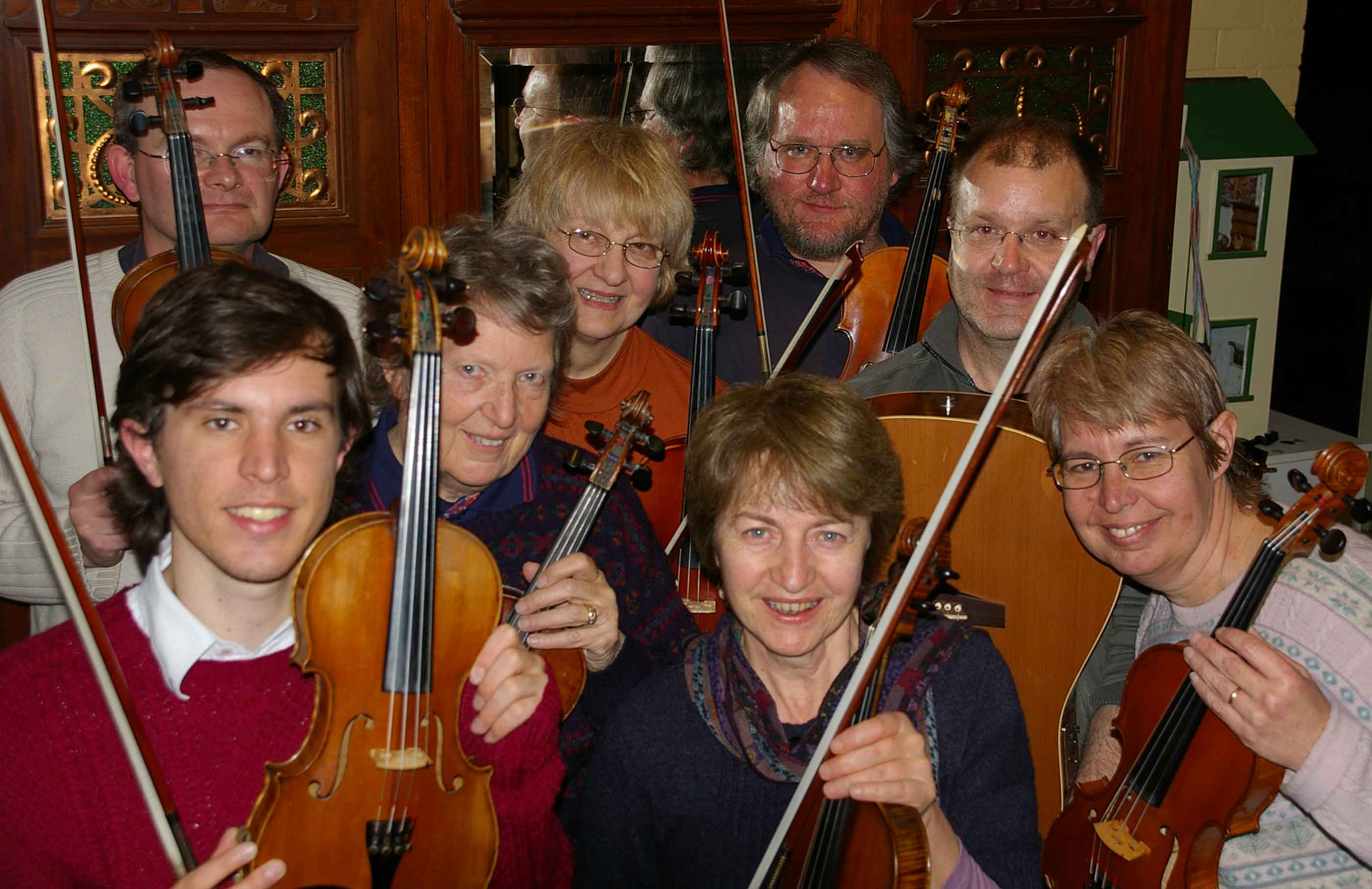 Canberra Scottish Fiddlers at the Greens with Phil